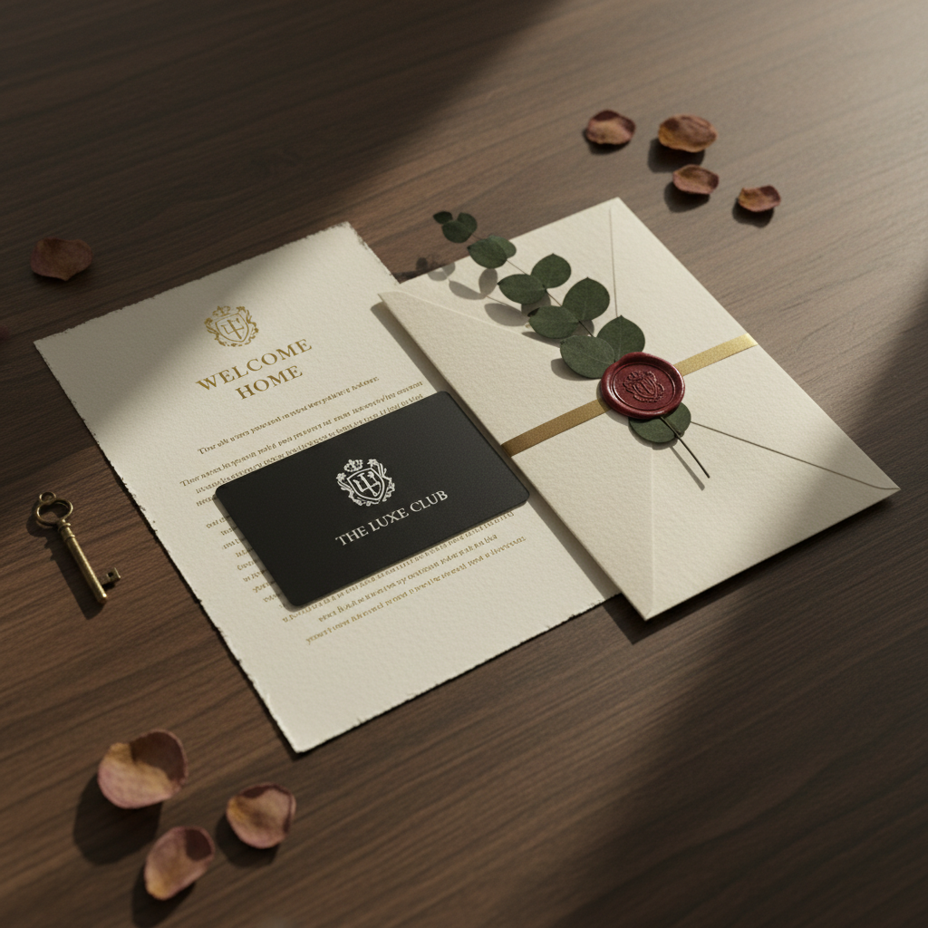 First Year Membership welcome kit with card and letter