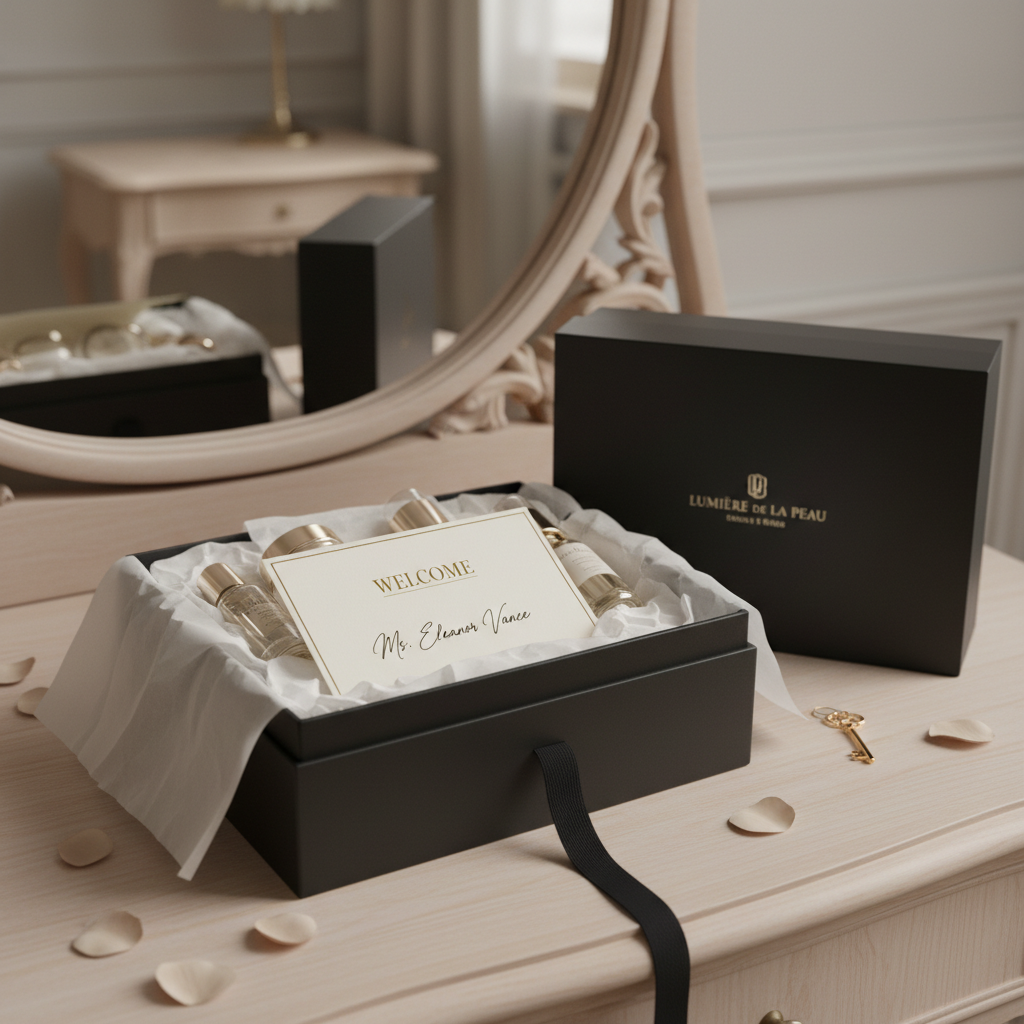 Luxury membership unboxing experience